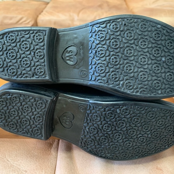 STUART WEITZMAN Tall Black Rain Boots - Picture 9 of 9